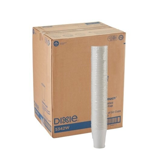 Dixie Perfect Touch White #5342W 12oz