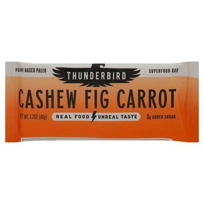 Thunderbird Cashew Fig Carrot Bar 1.7 oz