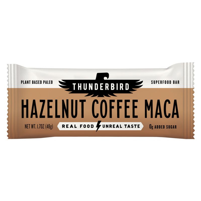 Thunderbird Hazelnut Coffee Maca Bar 1.7 oz