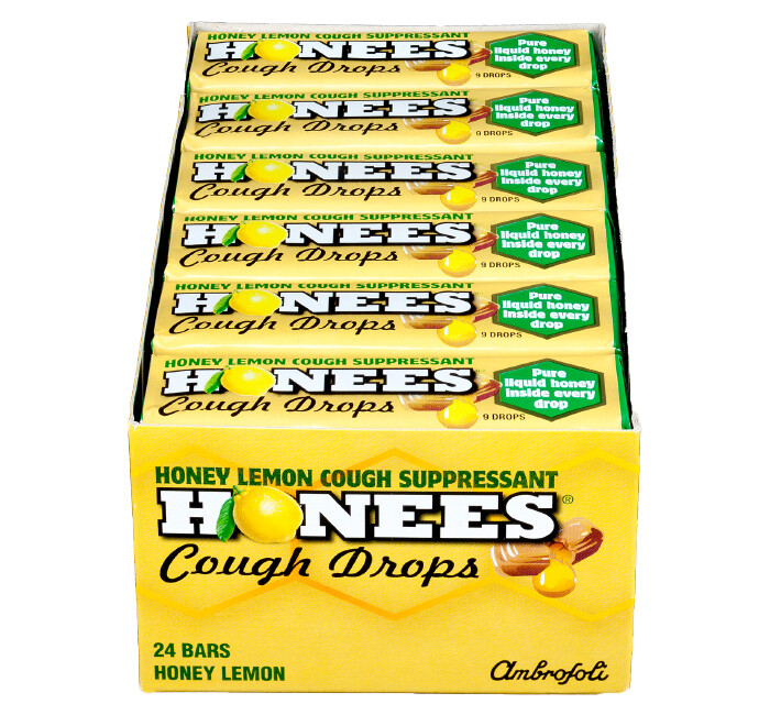 Honees Honey Lemon Cough Drops 1.5 oz