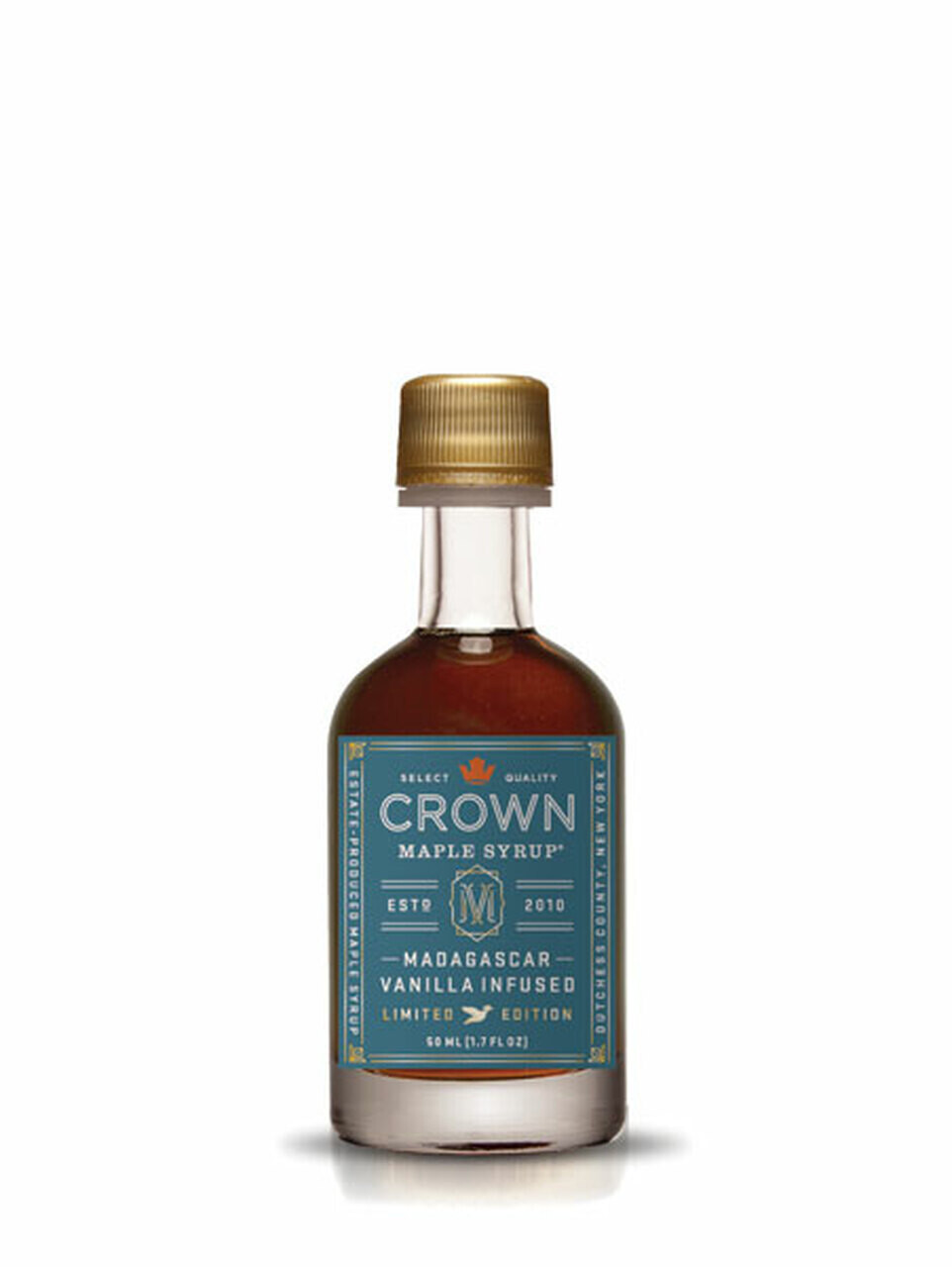 Crown Organic Madagascar Vanilla Syrup 50ml