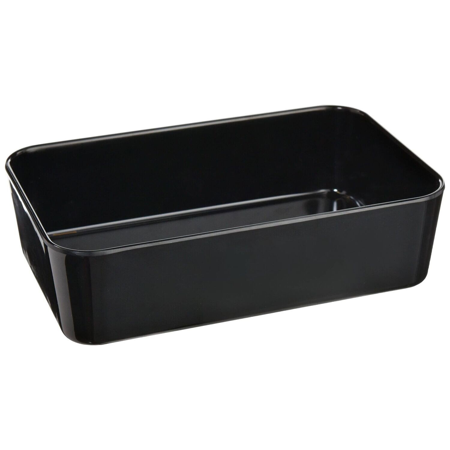 Black Melamine Guest Towel Holder/Caddy