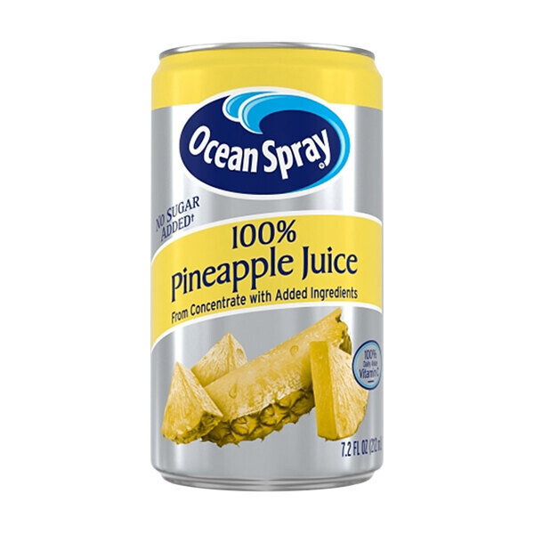 Ocean Spray Pineapple Juice 7.2 oz Cans