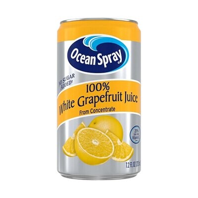 Ocean Spray White Grapefruit Juice 7.2 oz Mini Can