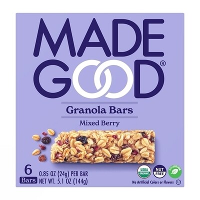 Madegood Organic Mixed Berry Granola Bars