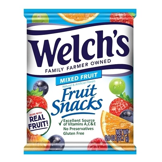 Welch's Mixed Fruit .8oz