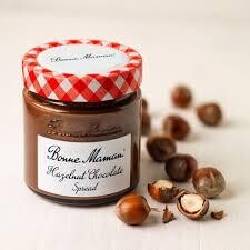 Bonne Maman Chocolate Hazelnut Spread .88 oz Mini Glass Jar