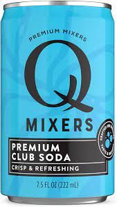 Q Club Soda 7.5oz Cans