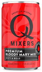 Q Drinks Bloody Mary Mix 7.5 oz Cans