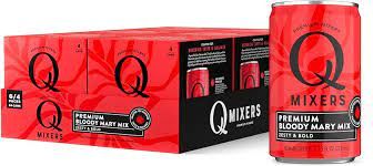 Q Drinks Bloody Mary Mix 7.5 oz Cans