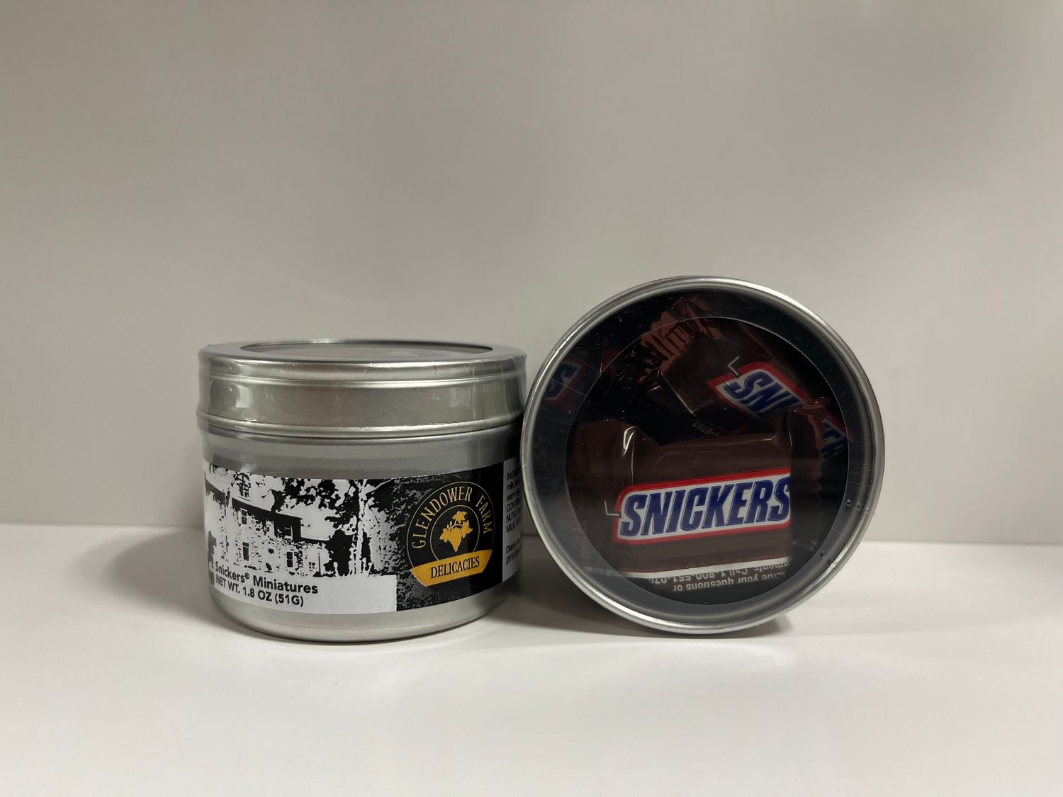 Glendower Farm Snickers Mini Tins