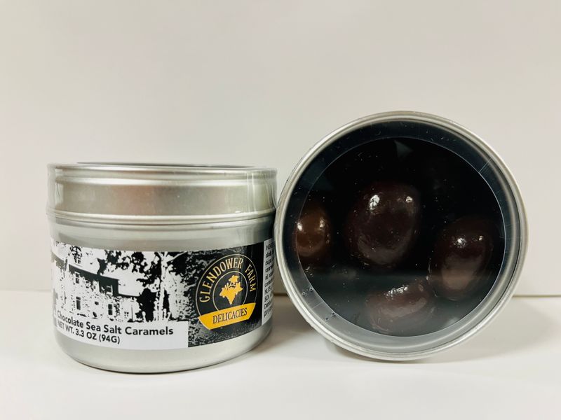 Glendower Farm Chocolate Sea Salt Caramel Tins