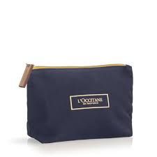 L' Occitane Pouch Navy EMPTY