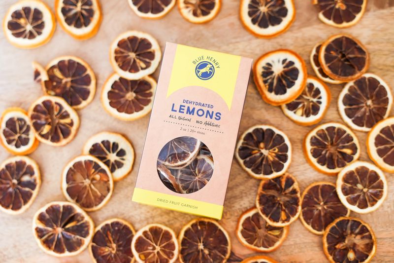 Blue Henry Dehydrated Lemons 2 oz