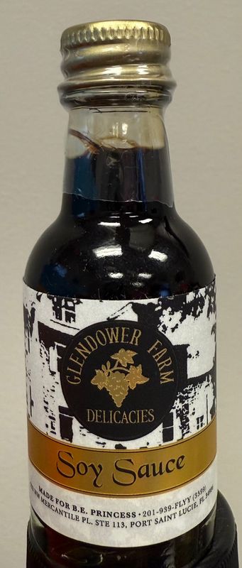 Glendower Farm Soy Sauce 1 oz Glass