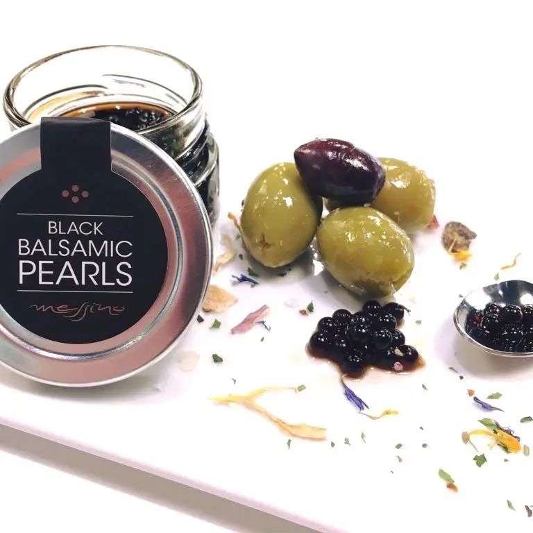 Messino Black Balsamic Pearls 5.6 oz