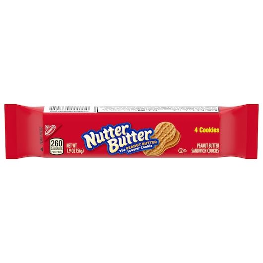 Nutter Butter Single Serve 1.9 oz 4 Cookie
