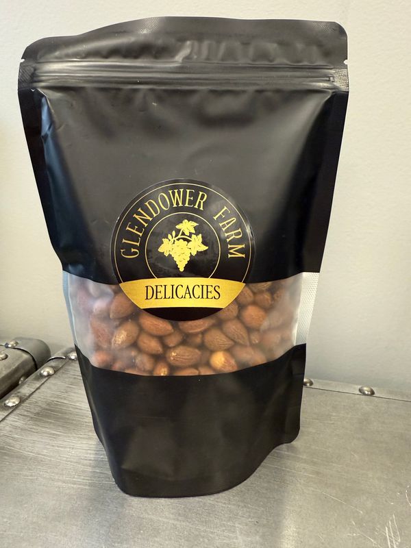 Glendower Farm Salted Almonds 10 oz Pouch