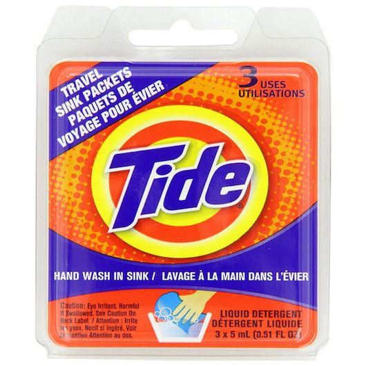 Tide Single Wash Liquid Packets 3ct