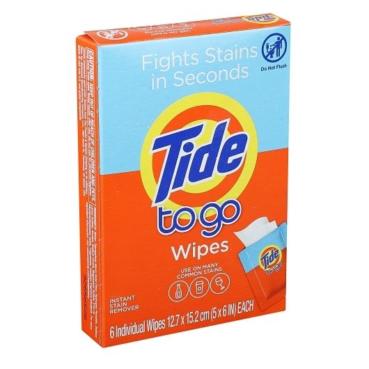 Tide Stain Remover Wipes 6ct