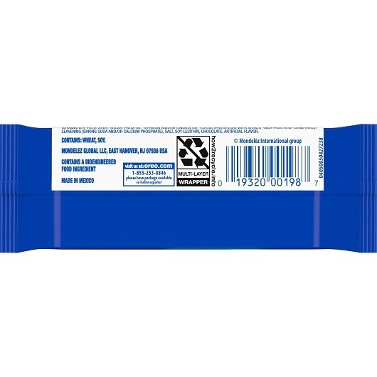 Oreo Cookie Single Serve 1.5 oz 4 Cookie 10ct