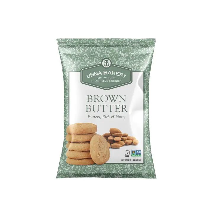 Unna Bakery Brown Butter Cookies 1 oz