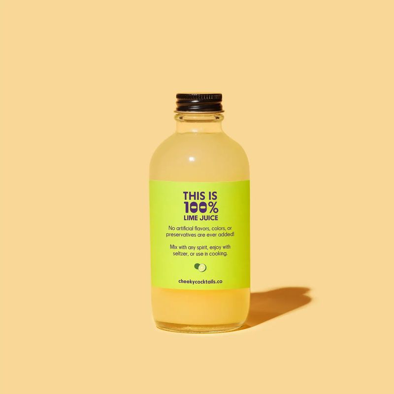 Cheeky Real Lime Juice 2 oz