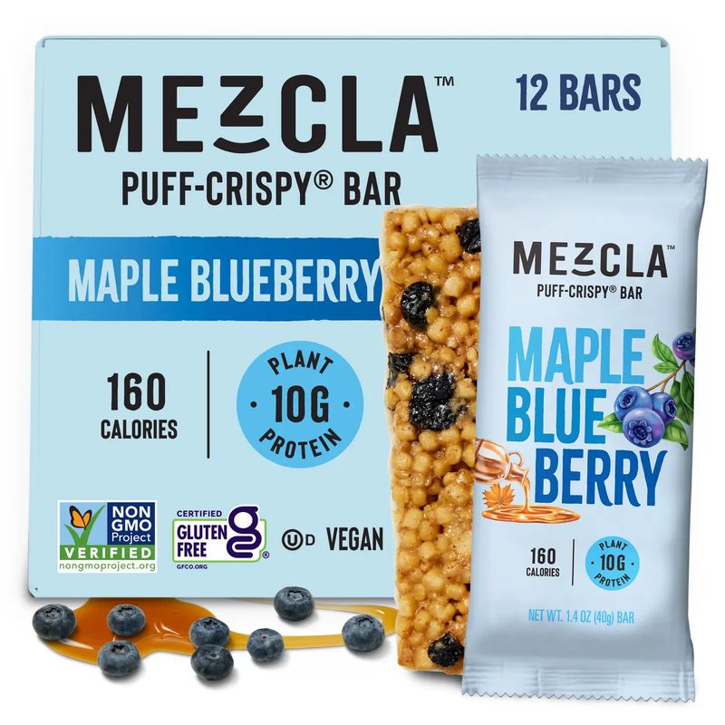 Mezcla Maple Blueberry Bars 1.4 oz