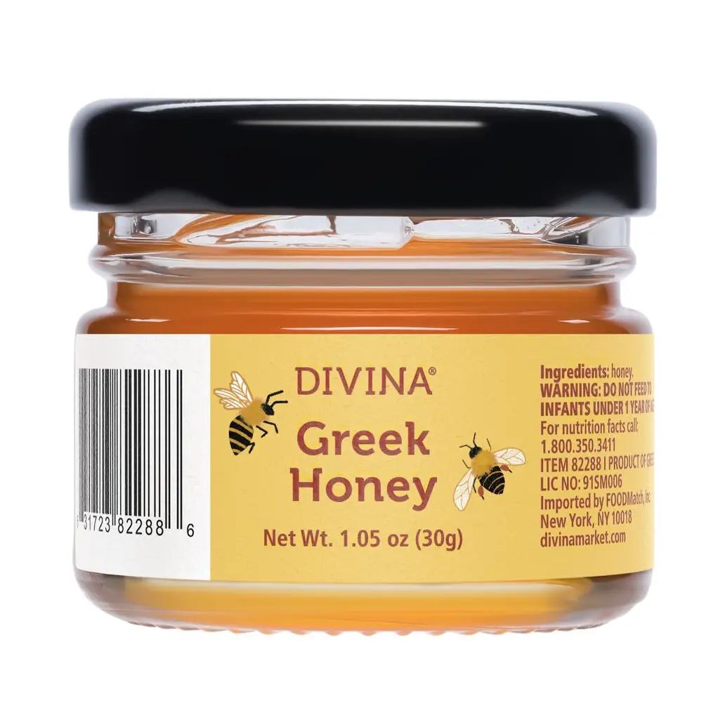 Divina Greek Honey 1 oz Glass