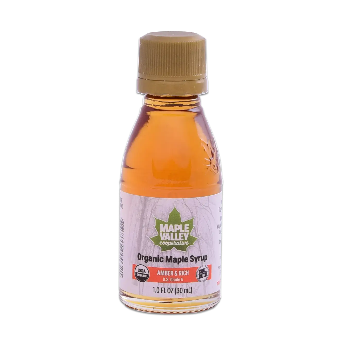 Maple Valley Organic Amber Syrup 1 oz
