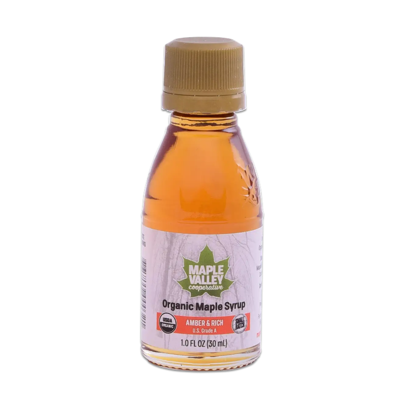 Maple Valley Organic Amber Syrup 1 oz