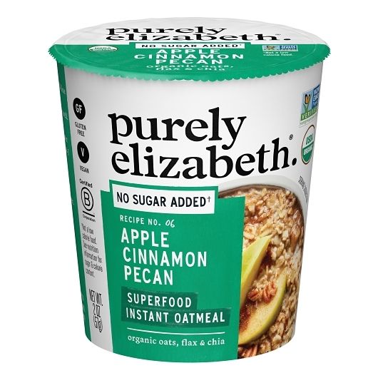 Purely Elizabeth Oatmeal Apple Cinnamon Superfood Cup