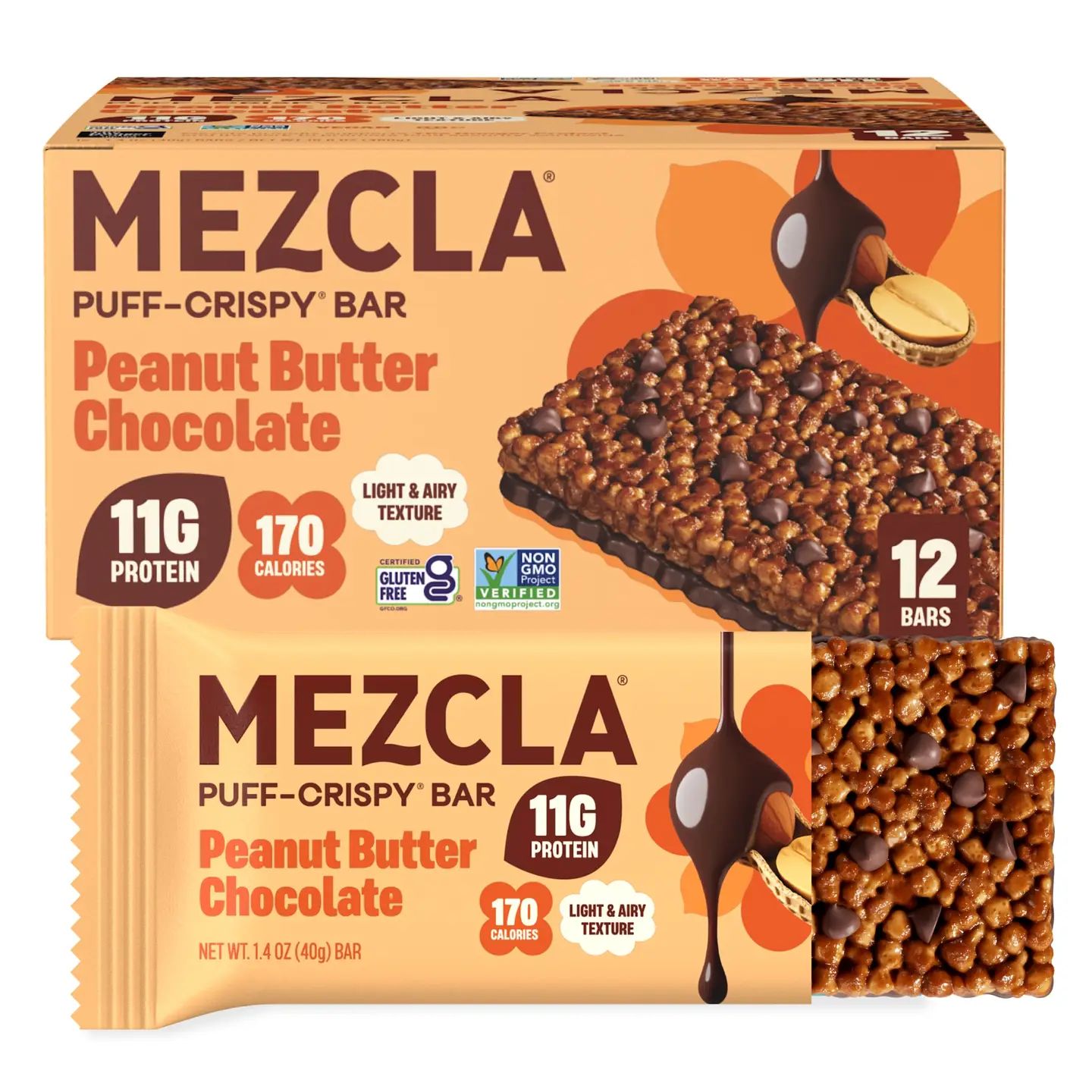 Mezcla Bar Chocolate Peanut Butter 1.4 oz