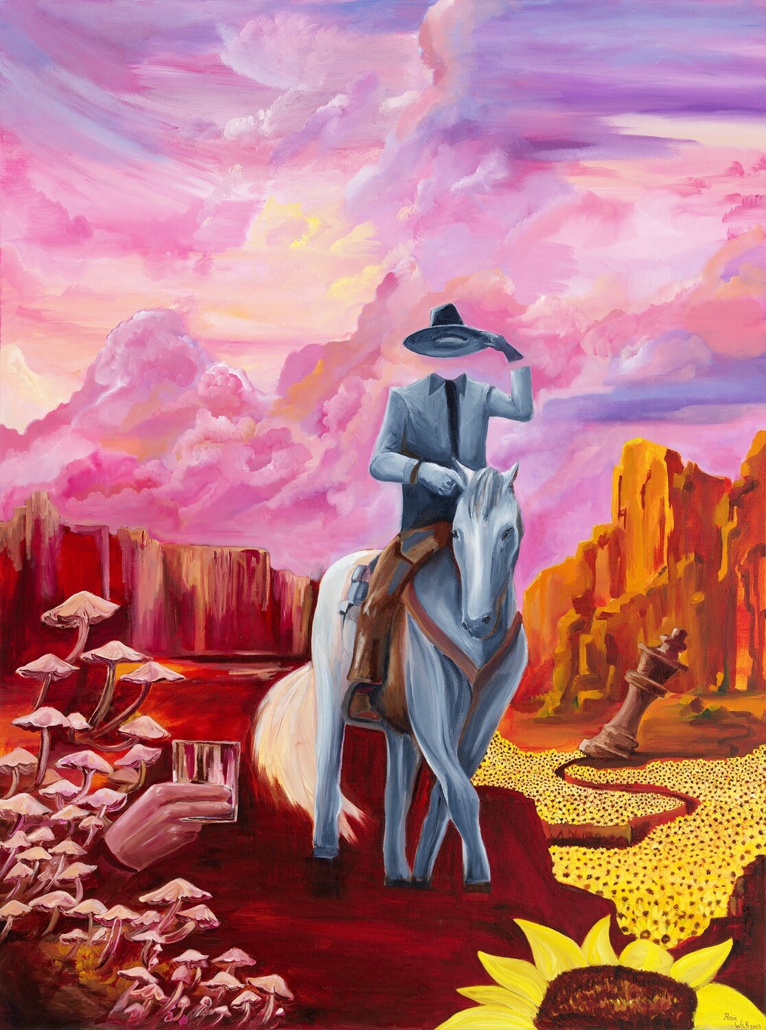 Sunny Disposition Original Painting