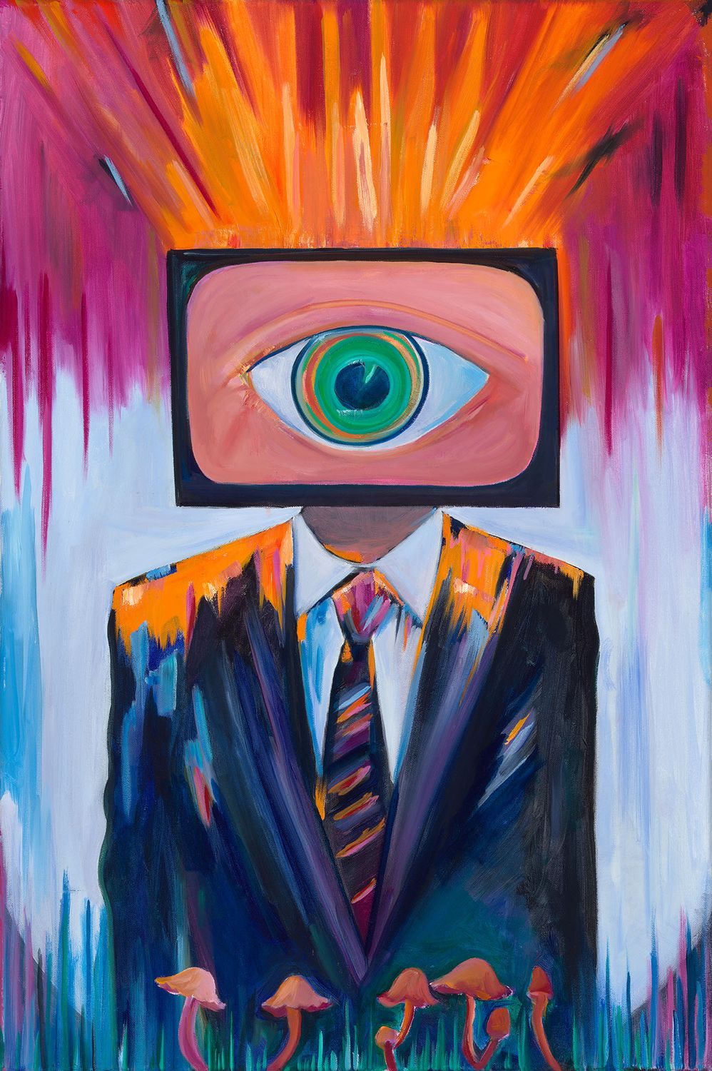 Eye See Everything Changing Original Painting