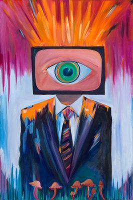 Eye See Everything Changing Original Painting