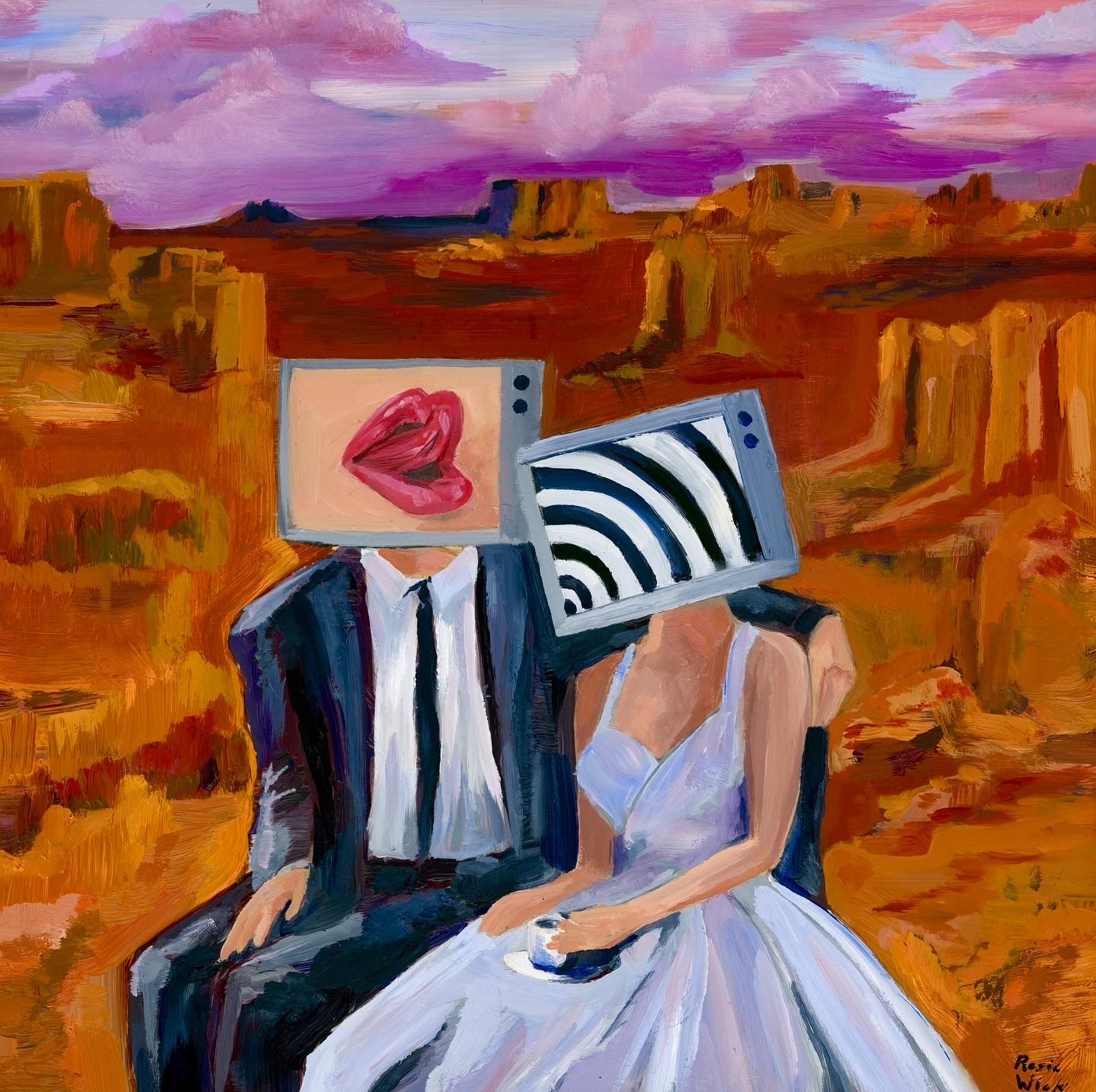 Love Sick Original Painting