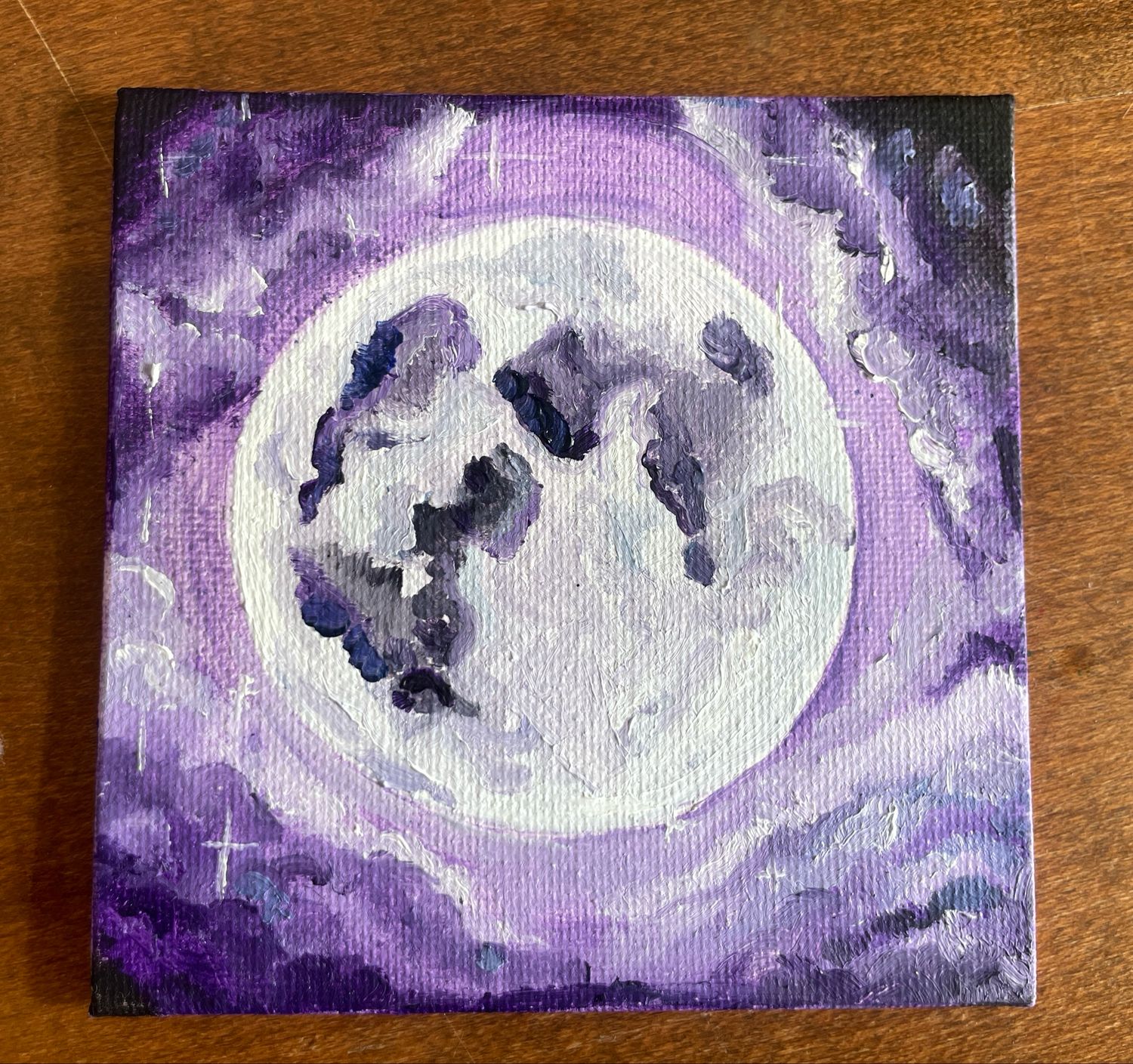 Midnight Moon Original Painting