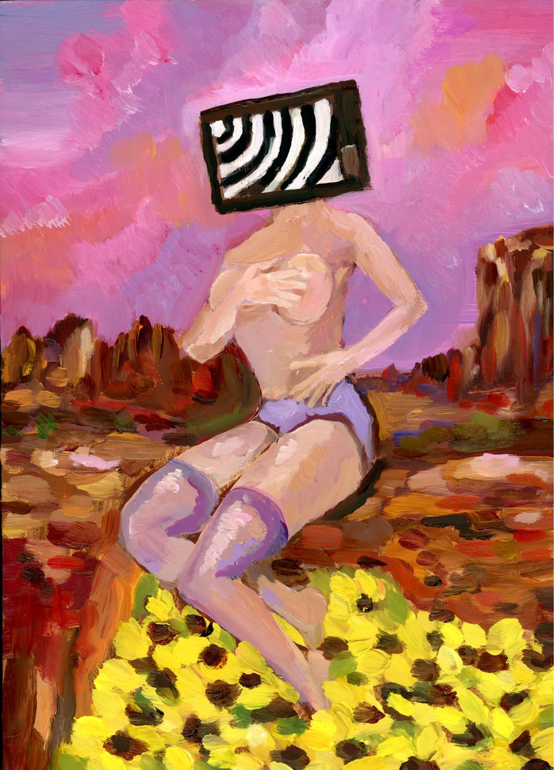 Chaotic Beauty Original Painting