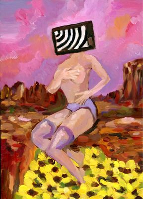 Chaotic Beauty Original Painting