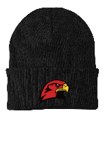 Embroidered Hawks beanie