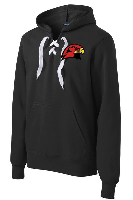 HAWKS HOCKEY LACE HOODIE