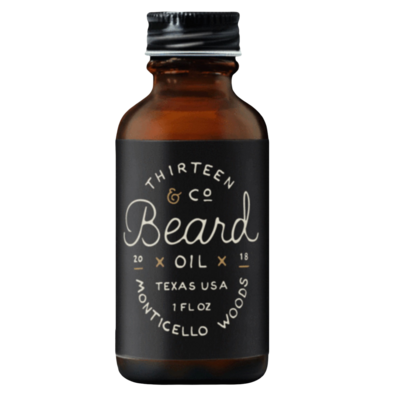 Monticello Woods Beard Oil by 13&Co.