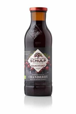 Schulp Cranberrysap BIO 750 ml