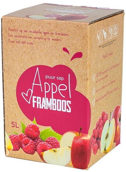 Vereecken saptap appel/framboos 5L