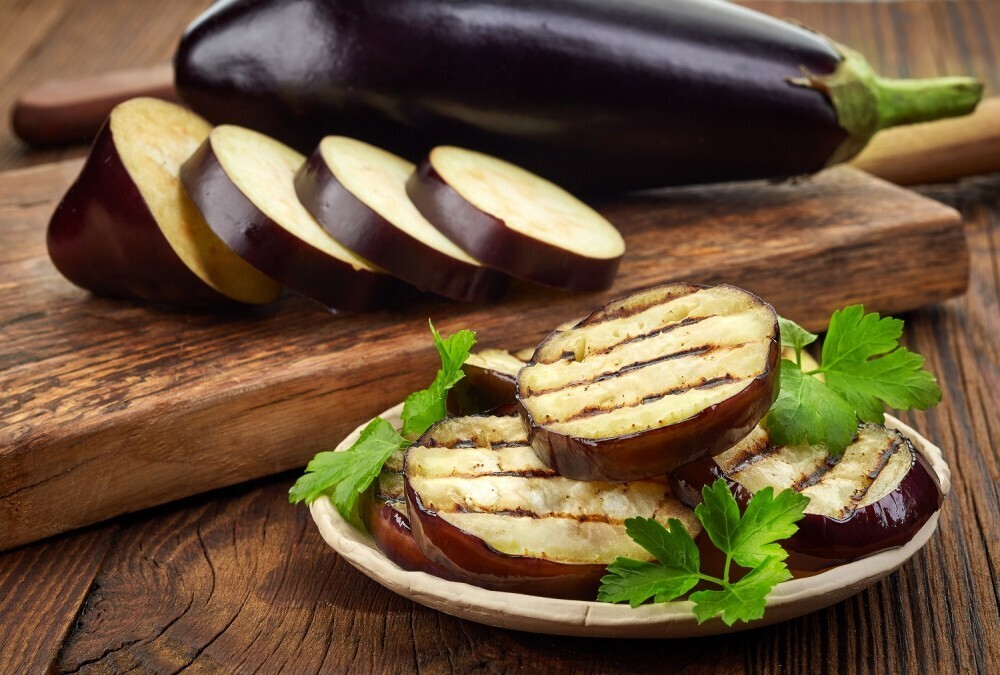 Aubergine 1 stuk