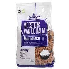 Meesters van de Halm: crunchy granola appel kaneel