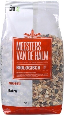 Meesters van de Halm muesli extra