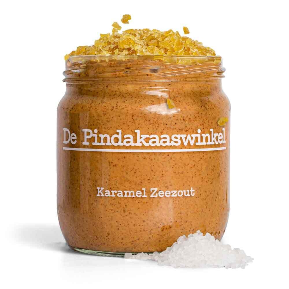 Pindakaas Karamel Zeezout 420ml