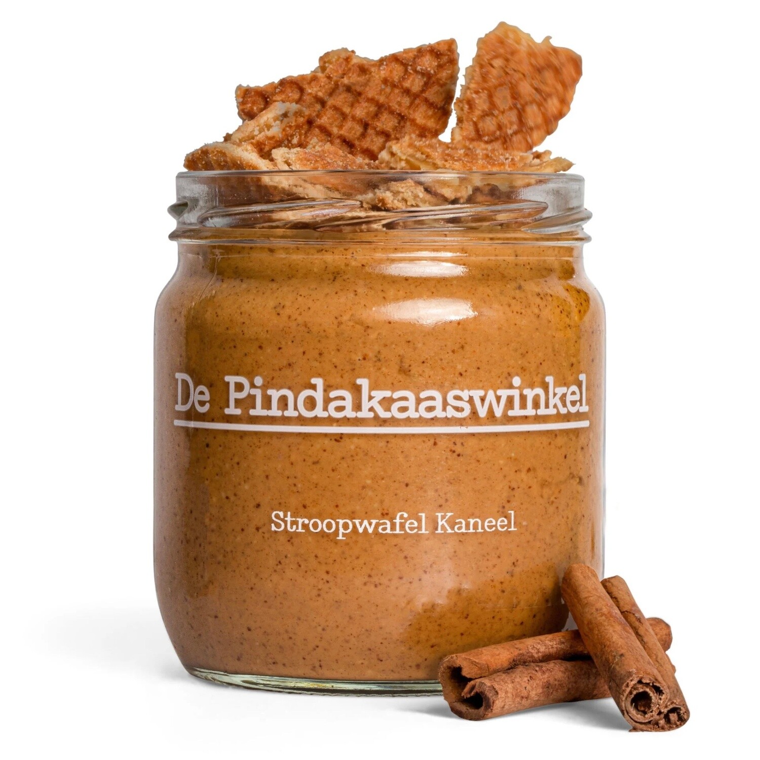 Pindakaas Stroopwafel Kaneel 420ml